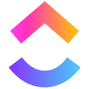ClickUp project management logo