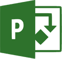 Microsoft Project project management logo