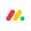 monday.com project management logo